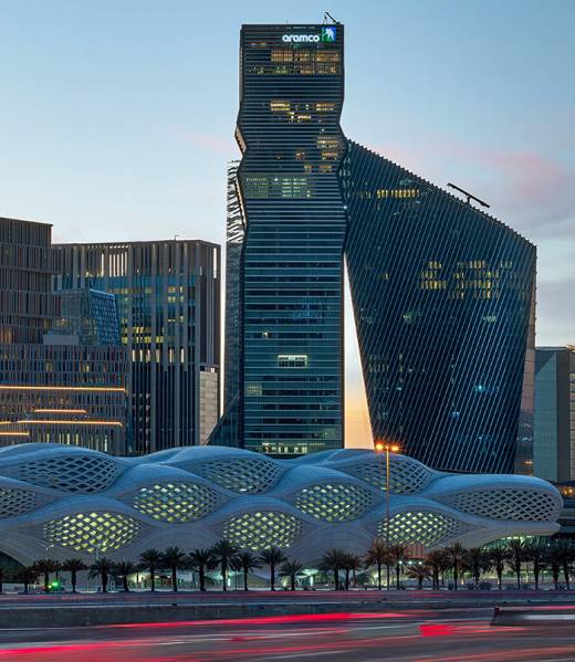 A selection of tall buildings in Saudi Arabia